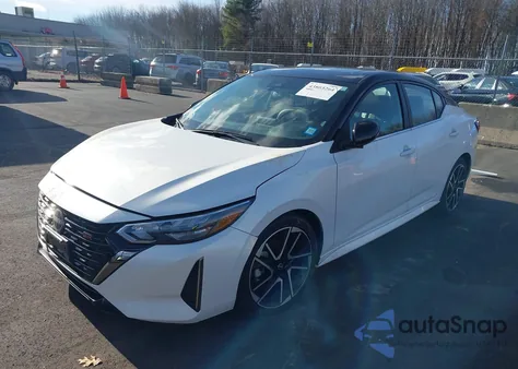 2025 Nissan Sentra Sr из США, поврежденный, VIN 3N1AB8DV7SY226714